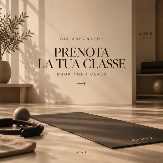BOOK YOUR CLASS PILATES MAT | Prenota la tua lezione