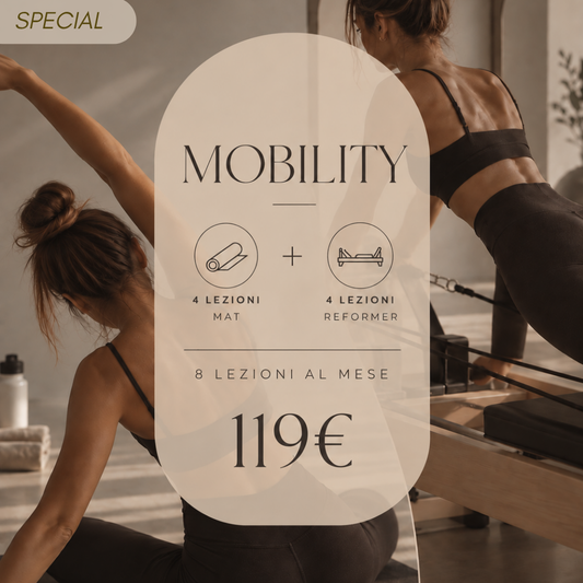 MOBILITY Mat & Reformer | Abbonamento Mensile